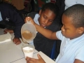 Separating sand and water